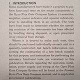 Bendix Pioneer Gyro Flux Gate Compass System Functional Test Procedure Manual.