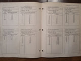 Bendix Pioneer Calibration Data Tables for Magnesyn Indicators Overhaul Manual.  Circa 1950.