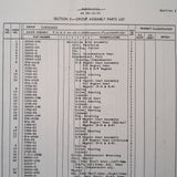 Kollsman 398KN-02 Compass Parts Manual aka Mark-10.