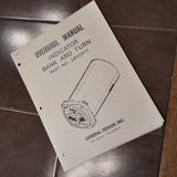 General Design 2800-N11 Turn & Bank Indicator Overhaul Manual.