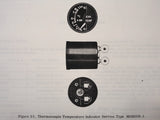 Weston Model 1121 Thermocouple Temperature Indicators Overhaul Manual.  Circa 1954, 1960.