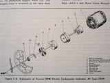 Kollsman Type E-32, E-32A Electric Tachometer Overhaul Manual aka 1461.