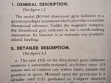 Jack & Heintz JH5500 Directional Gyro AN5735-1 Overhaul & Parts Manual.  Circa 1945.