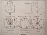 Jack & Heintz JH5500 Directional Gyro AN5735-1 Overhaul & Parts Manual.  Circa 1945.