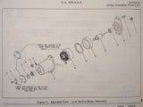 Pioneer J-8 ,  MF-2 Attitude Horizon Indicator & 14605 Vertical Gyro Parts Manual.  Circa 1955.