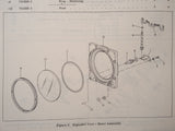 Pioneer J-8 ,  MF-2 Attitude Horizon Indicator & 14605 Vertical Gyro Parts Manual.  Circa 1955.