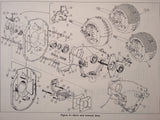 Sperry Attitude Gyro J-1  Parts Manual,  Circa 1948.