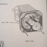 Edo 4000C-5 & 4000C-6 Directional Gyro Overhaul & Parts Manual.