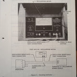 Cessna Capacitance Fuel System Test Box 9910111 Series Operating Manual.