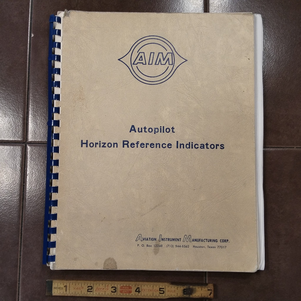 AIM 251, 300 & 700 Series Autopilot Attitude Gyros Service & Overhaul Manual.