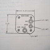 Cessna Sigma-Tek 4000B Directional Gyro Overhaul Parts Manual.