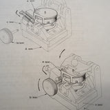 Sfena 911V6 Horizon Gyro Service Parts manual aka 42-109V6.  Circa 1974.