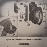 Fairchild & General Aniline-Film A-10 Sextant Operation, Service, Overhaul & Parts Manual.  Circa 1944.