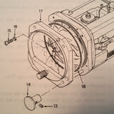 Aeritalia Horizon Gyro 8.249 Series Operation Service Overhaul & Parts Manual.