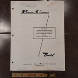 Bendix Pioneer Mach Airspeed Warning Switch 31000-1A-A1 Overhaul Parts Manual.  Circa 1958.