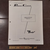 Bendix Pioneer Altimeter 1587-9A1-A1 Overhaul Manual.  Circa 1960.