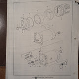 Bendix Pioneer Altimeter 1587-9A1-A1 Parts Manual.  Circa 1960.