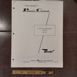Bendix Pioneer Accelerometer 3422-5C-A1 Parts Manual.  Circa 1958.
