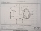 Bendix 14609, R6610 Series Horizon Gyro Parts Manual.