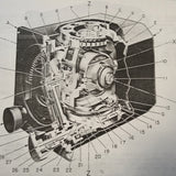 Sperry DG Indicators C-1, C-5 & C-5C, R88I series Overhaul Parts Manual.