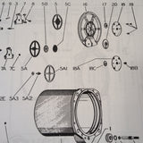Kollsman Link Trainer Altimeter 0505-224K-031 Overhaul & Parts Manual.