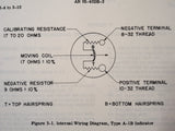 Lewis Thermocouple Temperature Indicator Type A-1B Overhaul Manual.