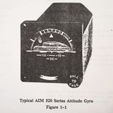 AIM 520 Series Attitude Gyros Indicators Service & Overhaul Manual.