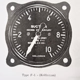 Suction Gages Operation, Service, Overhaul & Parts Manual.
