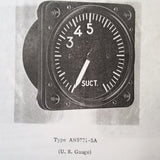 Suction Gages Operation, Service, Overhaul & Parts Manual.