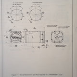 Aeritalia Horizon Gyro 8.048.003 & 8.048.008.1 Operation Service Ohc & Parts Manual. Circa 1971.