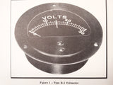 Hickok Type B-1 Voltmeter Service Parts Manual