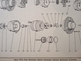 Kollsman Electric Tachometer 771K Series Parts Catalog.  Circa 1946.
