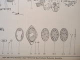 Kollsman Vertical Speed Indicators 613K-(  )-023,  614K-(  )-023,  716K-(  )-01,  716K-(  )-010,  716K-(  )-011 and 731KN-(  )-01 Parts Catalog.