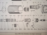 Kollsman Synchroscope Type 772K-02 Parts Catalog .