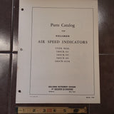 Kollsman 586CK Series Airspeed Indicators Parts Manual.