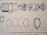 Kollsman Parts Catalog for Sensitive Altimeters.