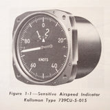 Kollsman Sensitive Airspeed Type 739CU-5-015 Overhaul Manual.