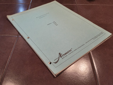 AirMarc 128H, 128V, 188 & 288 Audio-Marker Install & Service Manual.