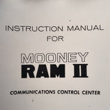 Mooney Ram II Audio Control Center Install & Service Manual.