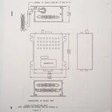 Matsushita Video Distribution Unit RD-AV4002 & RD-AV4002-01 Component Maintenance Parts Manual