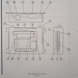 Matsushita 7" Monitor RD-AV7074 Component Maintenance Parts Manual.