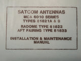 Racal MCA 6010 Antenna 81821C Install Manual.