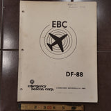 EBC Model DF-88 VHF Direction Finder Operating & Service Manual.