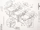 B-727 Fairchild Passenger Seat Component Maintenance- Parts Manual.