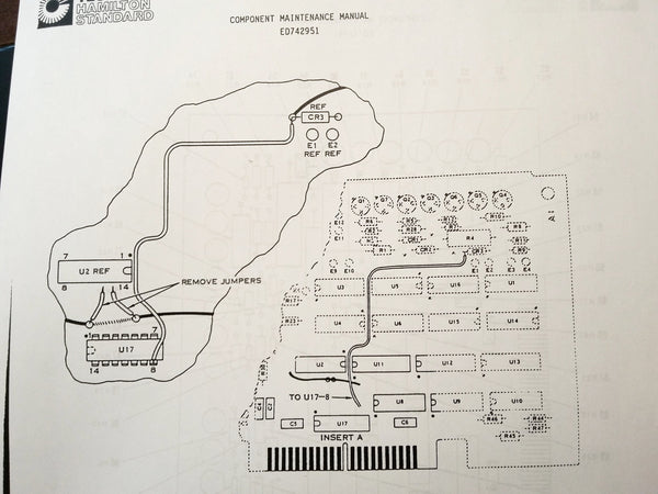 Hamilton Standard United FDAU ED742951-3 Component Maintenance Manual ...