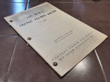 GenRad General Radio Type 1840-A Power Meter Instruction Service Manual.