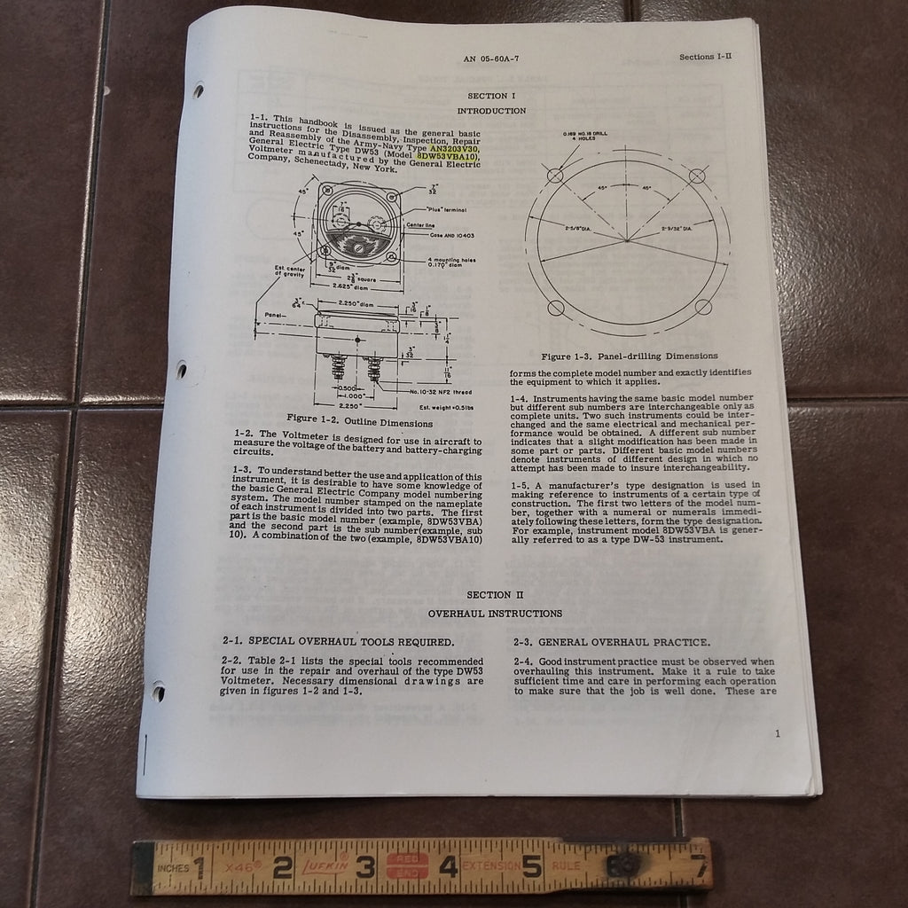 GE General Electric DW53 Model 8DW53VBA10 aka AN3203V30 Repair & Parts Manual.