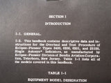 Pioneer Single Autosyn Indicators A-7, B-19, D-13, O-3, C-29, C-28, B-18, A-9, B-21, D-20, C-30, B20, E-1 & A-12 Overhaul Manual.