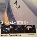 Sikorsky S-76C+ Normal Procedures Pilot Checklist.
