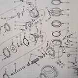 McCauley C200 Series Constant Speed Propeller Overhaul Parts Manual.  Circa 1973.